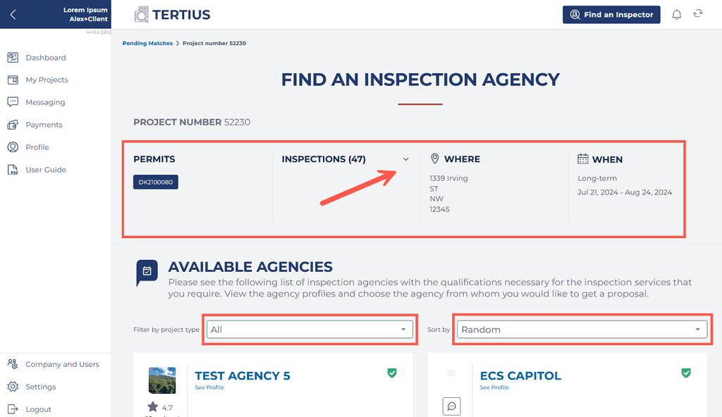 Browse Agencies