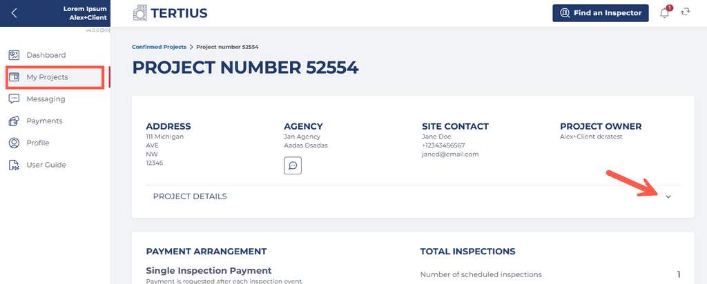 Expand Project Details