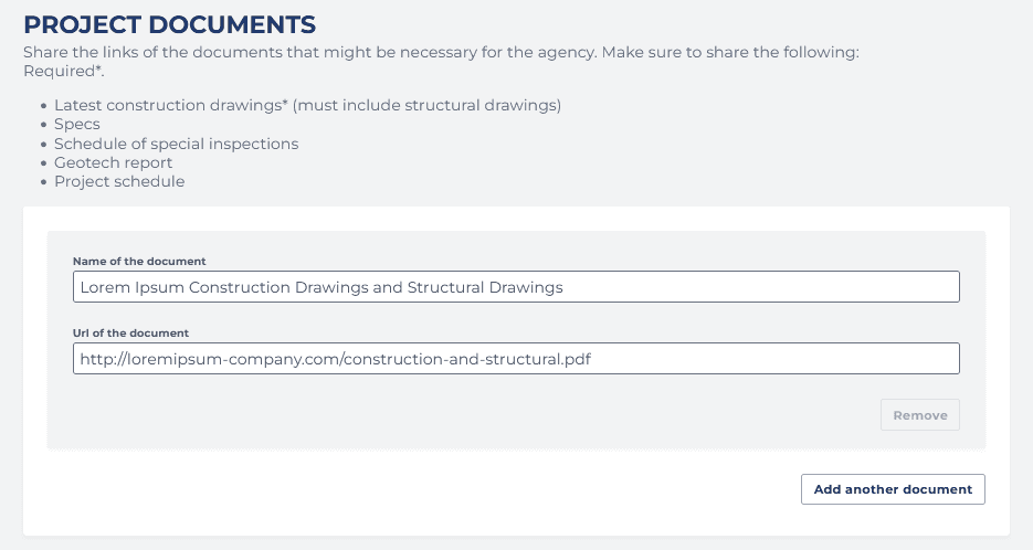 Project Documents
